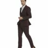 Tazio Men's 3 Piece Skinny Fit Suit - Textured Solid -Empire Shop m349sk 03943.1633652080
