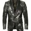 Empire Men's Luxurious Sport Coat - Silver Accents -Empire Shop me279h 01 43926