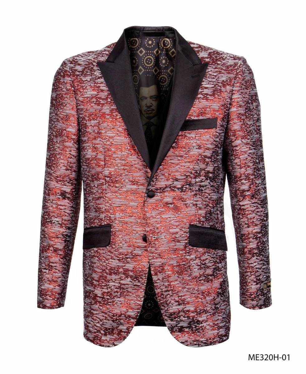 Empire Men's Luxurious Sport Coat - Blurred Colors 3 Empire Men's Luxurious Sport Coat - Blurred Colors