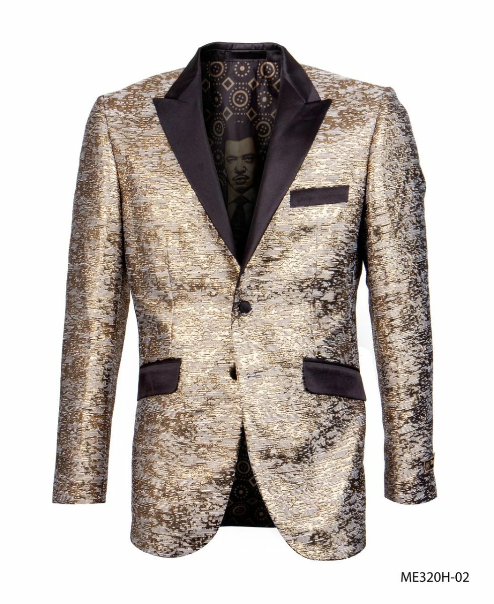 Empire Men's Luxurious Sport Coat - Blurred Colors 4 Empire Men's Luxurious Sport Coat - Blurred Colors - Image 2