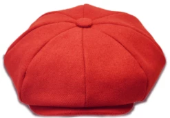 Bruno Capelo Men's Apple Cap - Melton Wool 15 Bruno Capelo Men's Apple Cap - Melton Wool -Empire Shop melton red
