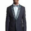 Tazio Men's Modern Fit Fashion Sport Coat - Fashion Exotic Lapel