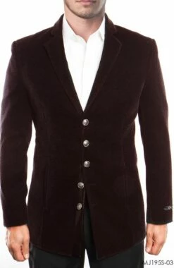 Tazio Men's Slim Fit Fashion Sport Coat - Soft And Sleek -Empire Shop mj195s 3 00248