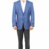 Tazio Men's Classic Fashion Sport Coat - Solid Texture -Empire Shop mj237 01 64909