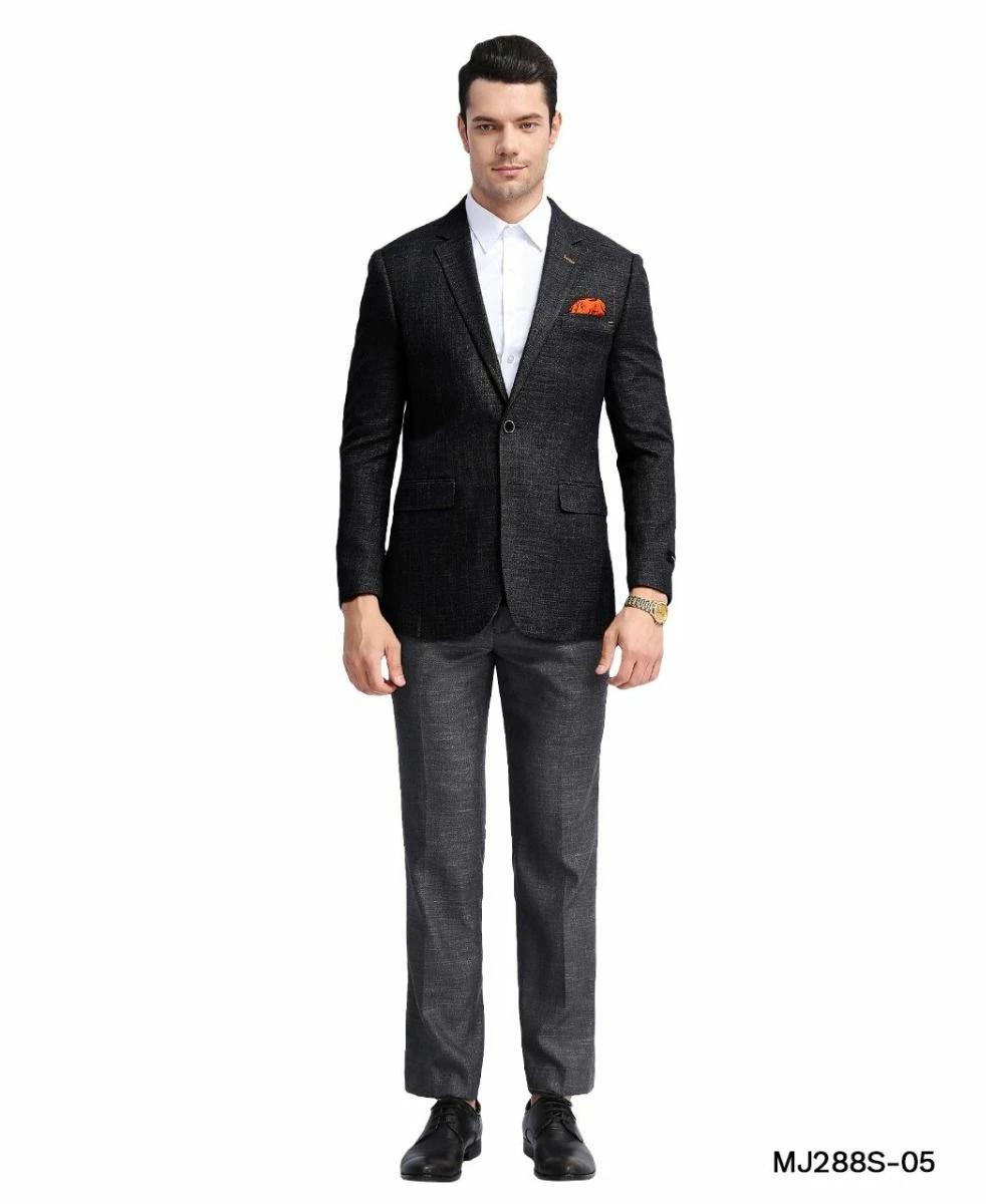Tazio Men's Slim Fit Fashion Sport Coat - Bold Solid Color 7 Tazio Men's Slim Fit Fashion Sport Coat - Bold Solid Color - Image 5