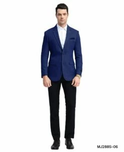 Tazio Men's Slim Fit Fashion Sport Coat - Bold Solid Color 13 Tazio Men's Slim Fit Fashion Sport Coat - Bold Solid Color -Empire Shop mj288s 06