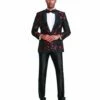 Tazio Men's Classic Fashion Sport Coat - Light Floral Pattern -Empire Shop mj341s 01 4 95202.1581551214