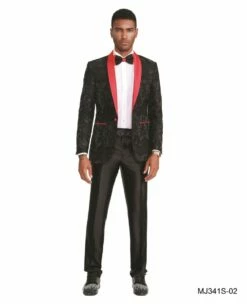 Tazio Men's Classic Fashion Sport Coat - Light Floral Pattern 5 Tazio Men's Classic Fashion Sport Coat - Light Floral Pattern -Empire Shop mj341s 02 3 00740.1581551223