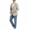 Tazio Men's Classic Fashion Sport Coat - Light Windowpane
