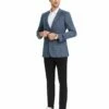 Tazio Men's Classic Fashion Sport Coat - Textured Windowpane 1 Tazio Men's Classic Fashion Sport Coat - Textured Windowpane -Empire Shop mj376s 01 1 23406 1