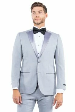 Tazio Men's Classic Fashion Dinner Jacket - Notch Lapel -Empire Shop mjt364 04b 30335