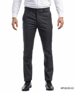 Sean Alexander Men's Flat Front Pants - Skinny Fit -Empire Shop mp282sk 03 60882