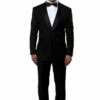 Bryan Michaels Men's 2pc Slim Fit Tuxedo - Classic Style 2 Bryan Michaels Men's 2pc Slim Fit Tuxedo - Classic Style -Empire Shop mt146s 01 bl 14734