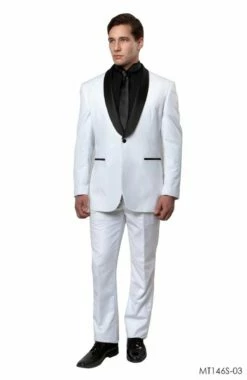 Bryan Michaels Men's 2pc Slim Fit Tuxedo - Classic Style -Empire Shop mt146s 03 bl 23689