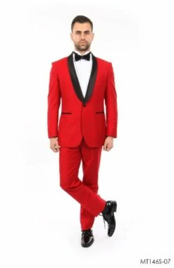 Bryan Michaels Men's 2pc Slim Fit Tuxedo - Classic Style -Empire Shop mt146s 07 bl 74066