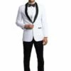 Azzuro Men's 2 Piece Tuxedo - Satin Lapels