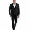 Bryan Michaels Men's 3pc Slim Fit Tuxedo - Satin Trim -Empire Shop mt309 01 1 57137