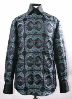 Daniel Ellissa Men's Fashion Dress Shirt - Dark And Complex 7 Daniel Ellissa Men's Fashion Dress Shirt - Dark And Complex -Empire Shop multi 3 3