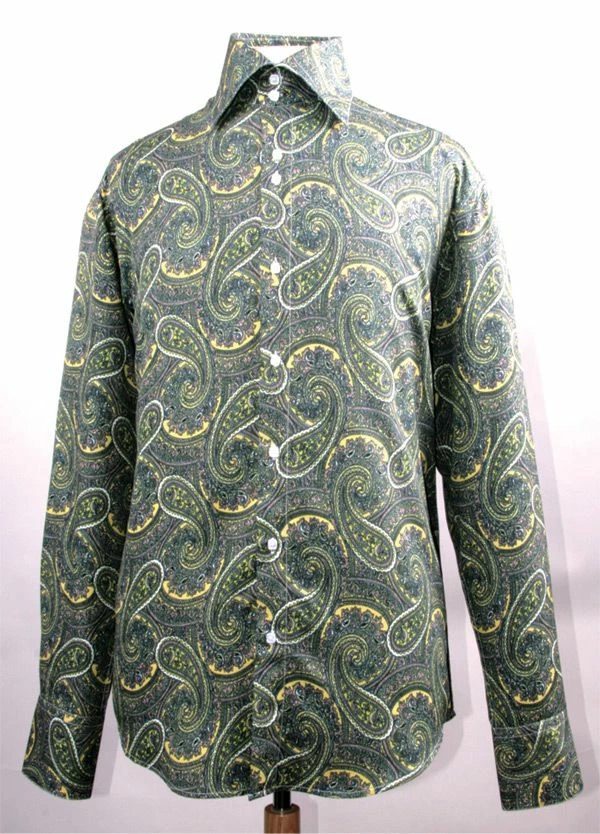 Daniel Ellissa Men's Fashion Dress Shirt - Paisley 3 Daniel Ellissa Men's Fashion Dress Shirt - Paisley