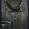 Daniel Ellissa Men's Fashion Dress Shirt - Complex Varied Pattern -Empire Shop olive 19