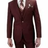 Royal Diamond Men's 3pc Poplin Suit - Business Fashion -Empire Shop p330burg