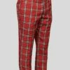 Statement Men's Slim Fit Pants - Sleek Plaid 2 Statement Men's Slim Fit Pants - Sleek Plaid -Empire Shop pl 302 red