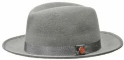 Bruno Capelo Men's Fedora Style Wool Hat - Red Bottom Hats 15 Bruno Capelo Men's Fedora Style Wool Hat - Red Bottom Hats -Empire Shop princeton steel