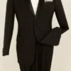 Royal Diamond Men's 2pc Wool Feel Tuxedo - Pleated Pants