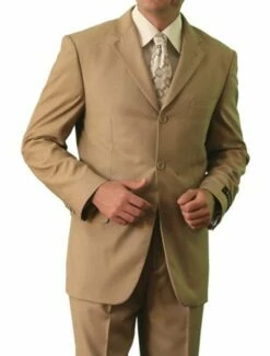 Royal Diamond Men's 2 Piece Executive Suit - Discount Pricing -Empire Shop r310camel