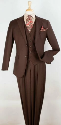 Royal Diamond Men's 3 Piece Executive Suit - Classic Business -Empire Shop r3134 1 14