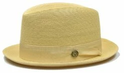 Bruno Capelo Men's Fedora Style Straw Hat - Center Dent -Empire Shop ro 552 1800x1800
