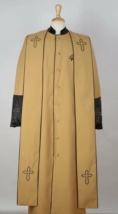 Tony Blake Men's Church Robe With Stole - Pastor Church Robe 8 Tony Blake Men's Church Robe With Stole - Pastor Church Robe - Image 6