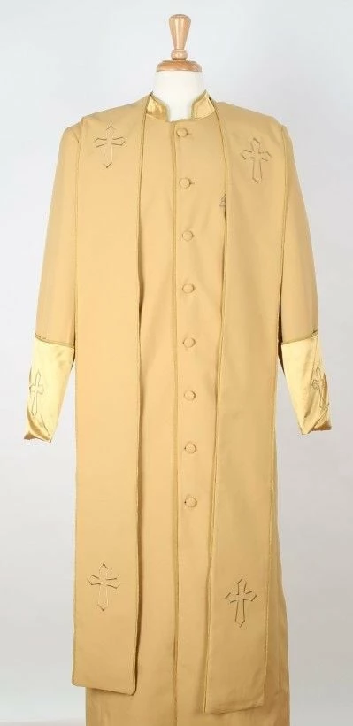 Tony Blake Men's Church Robe With Stole - Pastor Church Robe 14 Tony Blake Men's Church Robe With Stole - Pastor Church Robe - Image 12