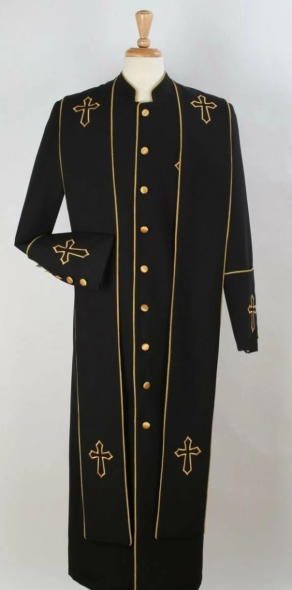 Tony Blake Men's Church Robe - Multiple Colors Available 10 Tony Blake Men's Church Robe - Multiple Colors Available - Image 8