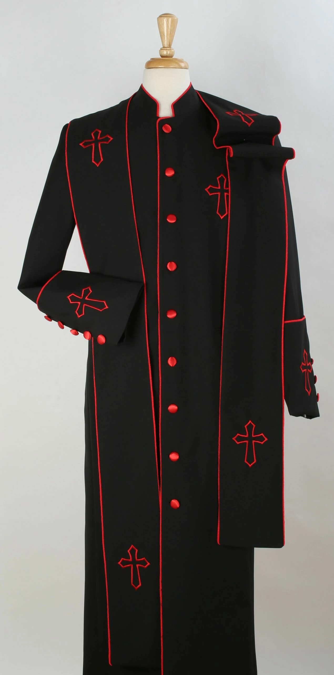 Tony Blake Men's Church Robe - Multiple Colors Available 11 Tony Blake Men's Church Robe - Multiple Colors Available - Image 9