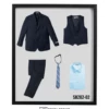 Stacy Adams Boy's 5 Piece Suit In Solid Colors - Varied Ties -Empire Shop sb282 02 42193