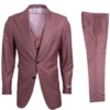 Stacy Adams Men's 3 Piece Executive Slim Suit - Bold Color