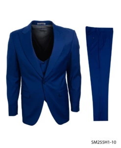 Stacy Adams Men's 3 Piece Executive Suit - Bold Color -Empire Shop sm255h1 10 53847
