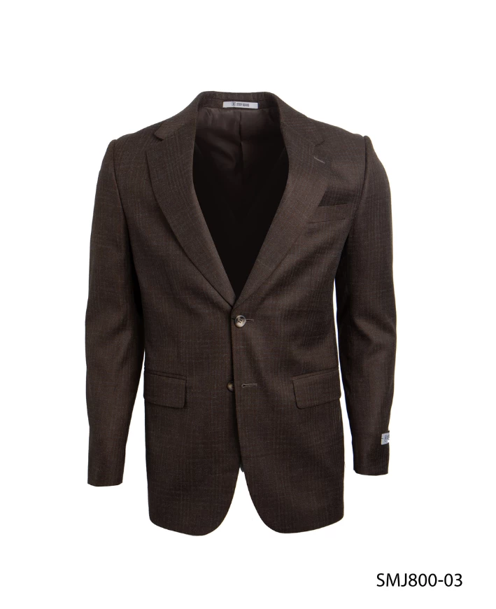Stacy Adams Men's Hybrid Fit Sport Coat - Glen Check 5 Stacy Adams Men's Hybrid Fit Sport Coat - Glen Check - Image 3