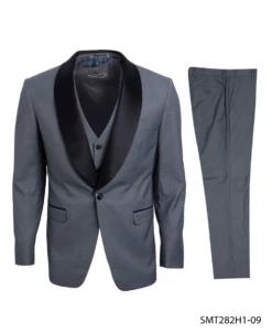 Stacy Adams Men's 3 Piece Tuxedo - Shawl Lapel 11 Stacy Adams Men's 3 Piece Tuxedo - Shawl Lapel -Empire Shop smt282h1 09 62728 1