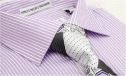 Karl Knox Men's French Cuff Shirt Set - Triple Pattern Checker -Empire Shop sx4454close opt