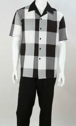 Royal Diamond Men's 2 Piece Walking Suit - Bold Checker