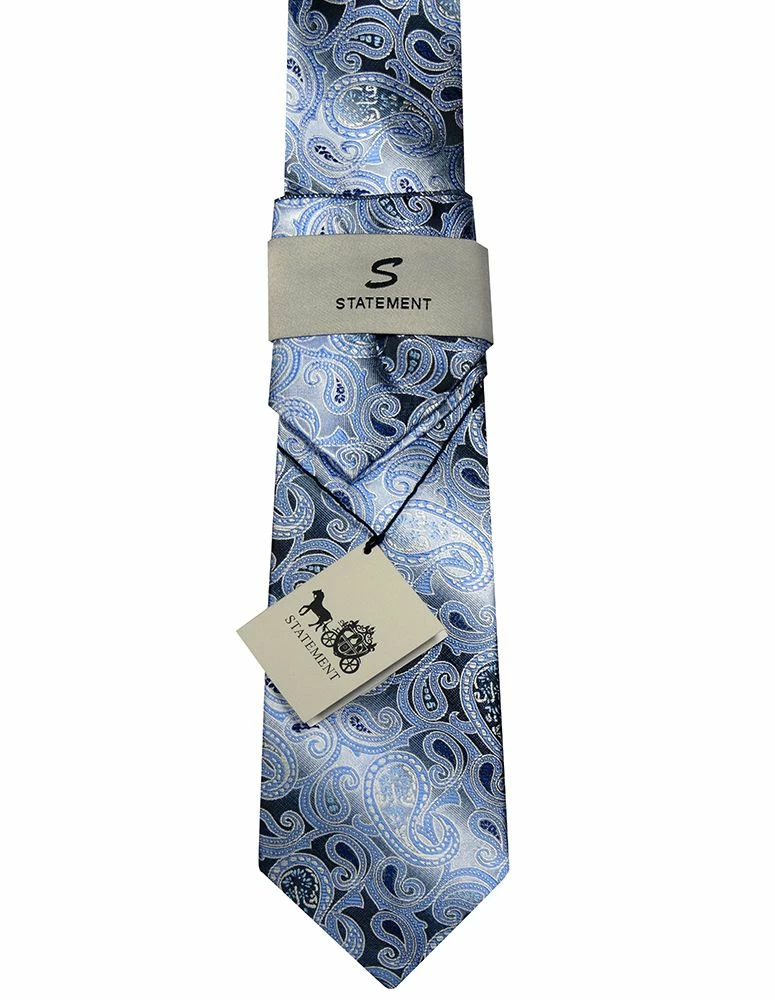 Statement Classic Tie Set- Textured Jacquard 6 Statement Classic Tie Set- Textured Jacquard - Image 4