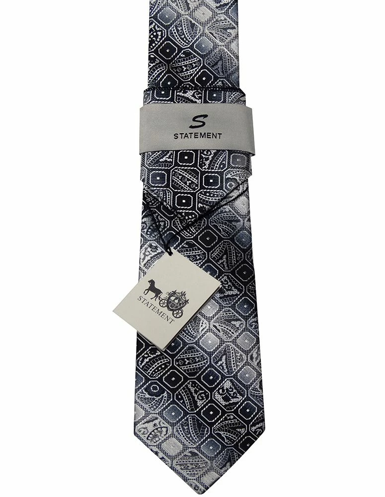 Statement Classic Tie Set- Abstract Checker 4 Statement Classic Tie Set- Abstract Checker - Image 2