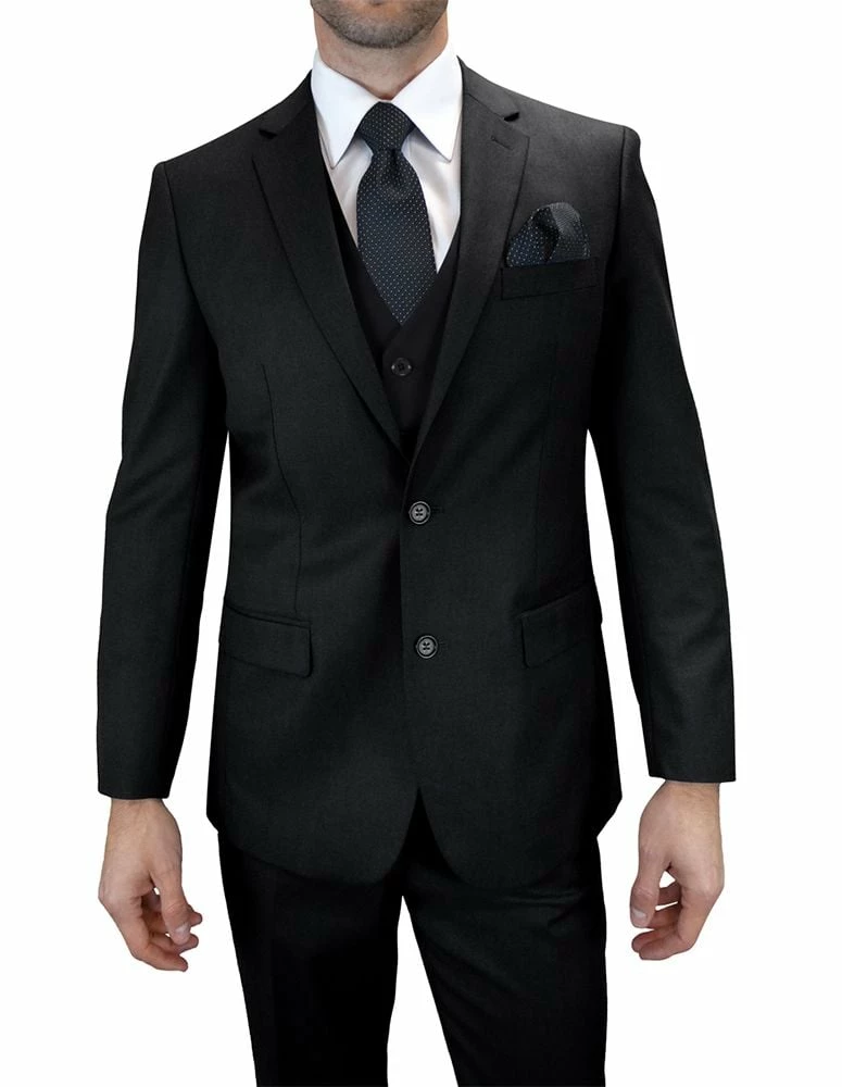 Statement Men's 100% Wool 3 Piece Suit - Bold Colors 3 Statement Men's 100% Wool 3 Piece Suit - Bold Colors