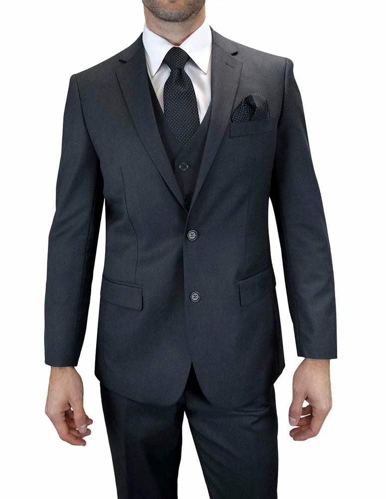 Statement Men's 100% Wool 3 Piece Suit - Bold Colors 5 Statement Men's 100% Wool 3 Piece Suit - Bold Colors - Image 3