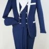 Apollo King Men's 3pc Fashion Tuxedo - White Accents -Empire Shop tu2 26
