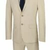 Vinci Men's 2 Piece Wool Feel Slim Fit Suit - Classic Business
