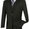 Vinci Men's 3 Piece Wool Feel Classic Suit - Extra Long Sizes 1 Vinci Men's 3 Piece Wool Feel Classic Suit - Extra Long Sizes -Empire Shop v2tr black 9