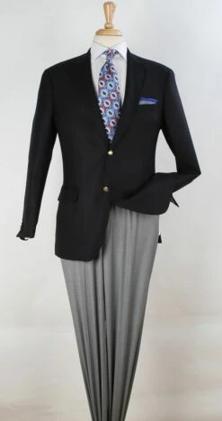 Apollo King Men's Outlet 100% Wool Sport Coat - Luxurious Blazer
